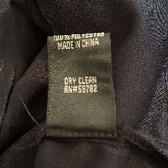 Adrianna Papell navy blue cocktail dress.  Size 12 with tags. - Picture 7 of 7